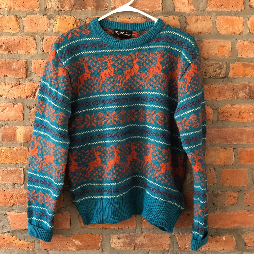 Patterned sweater
